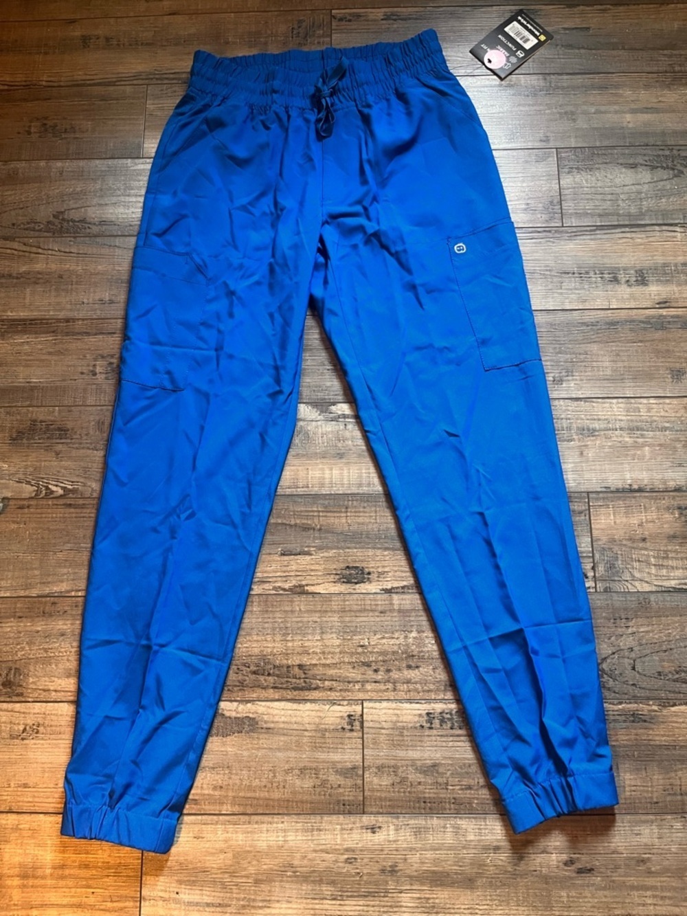 Men's Blue Active Drawstring Pants